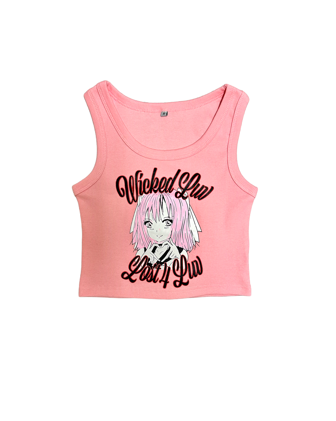 PINK "LOST4LUV X WICKED LUV" CROPTOP