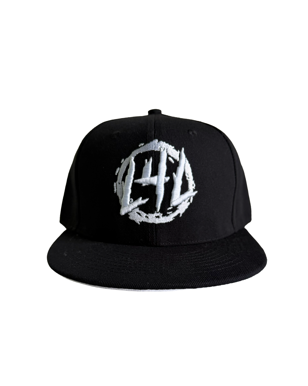 BLACK "L4L" FITTED HAT